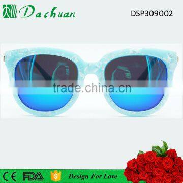 2016 New Designer High Quality Woman Brand Sunglass With Shell Pattern Color photo-2
