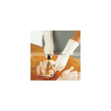 Unlined Satin Rubber Glove