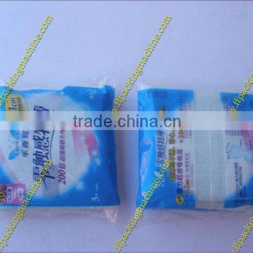 Sanitary napkin automatic pillow packing Machine