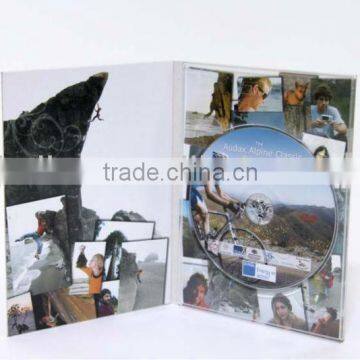 Qualified DVD Replication with 4 Panel DVD Digipak