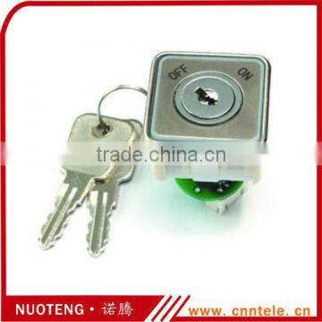 AK-1 power lock elevator button with key