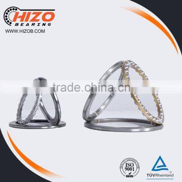 china supplier stainless steel cages single row open thrust ball bearing