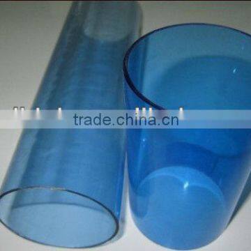 Transparent,colorful, big size, PMMA pipe for perspex box