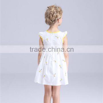 2016 OEM Service Softtextile Baby Cotton Frocks Designs for 2-8 Years Girl photo-6