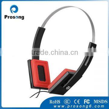 2015 high quality low studio headphone with Rectangle shape