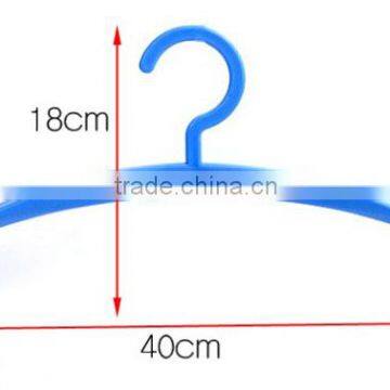 Plastic Halfmoon Curved Non-slip Coat Hanger,Hanging Hook photo-6