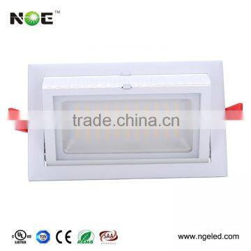 Samsung Smd Rectangular Downlight 100lm/w Quality Led Downlight Square 48w