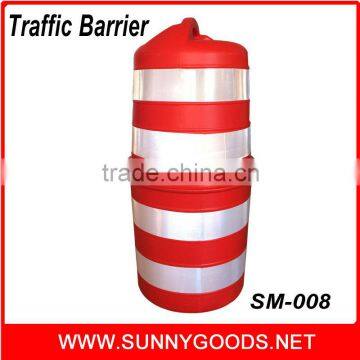 roadway safety barrier traffic plastic drums