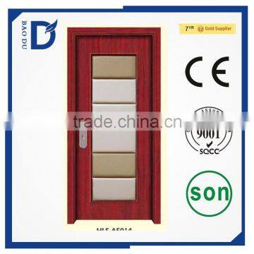 Latest Type Hot Sale Knock Frame Melamine Wooden Door Color Painted Wooden Door photo-5