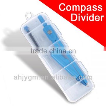 New Different Colors Compass Divider Set with PP Box for Students/compass divider math set