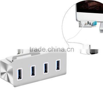 Factory Supply Premium 4 Port Usb 3.0 Hub From Usb Por Hub Suppliers With LED Indicators and Easy to be Fixed on the PC or Table
