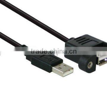 Verlangerung USB 2.0 Stecker A an Einbaubuchse A 1m