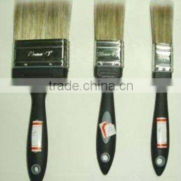 differnet color filament mix rubber and plastic handle brush