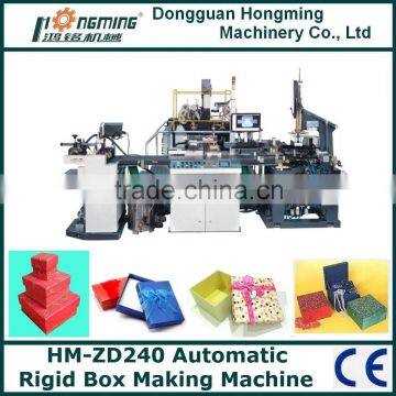 HM-ZD240 Automatic Rigid Box Making Machine for Necklace Box