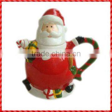 Santa Clause Shape Cute Christmas Tea Cups