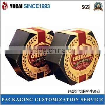 Mooncake round paper gift box in super quality