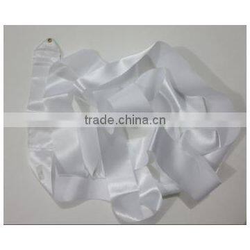 White Rhythmic Gymnastic Dance Ribbon photo-6