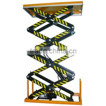 Electric Hydraulic Four Scissors Lifting Platform