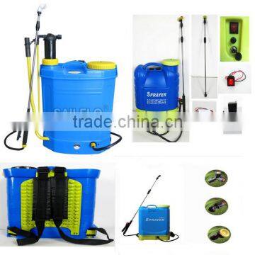 2016 New 16L agriculture sprayer,manual knapsack sprayer,knapsack power sprayer