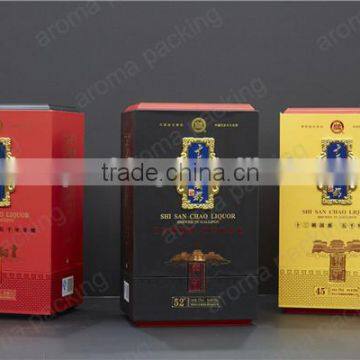 China Souvenir Wine Bottles, Liquor Bottle Gift Boxes With Luxury Design photo-4