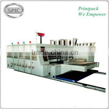 High Speed Flexo Printer Slotter Die-cutter Stacker Machine photo-6