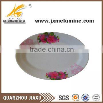 8"melamine dinner oval plate