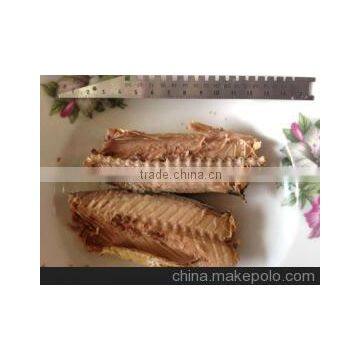 Chinese Brine Smoke Mackerel Canned in Brine