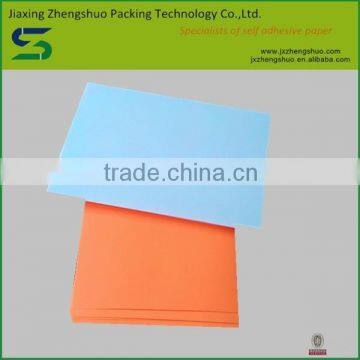 sale green fluorescent sticker paper in sheets