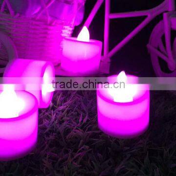 Christmas decoration, plastic candle light, candle lamp, led night light, plastic candle lamp