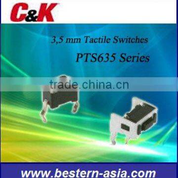 C&K PTS635VL39 LFS Tactile Switches(PTS Series)