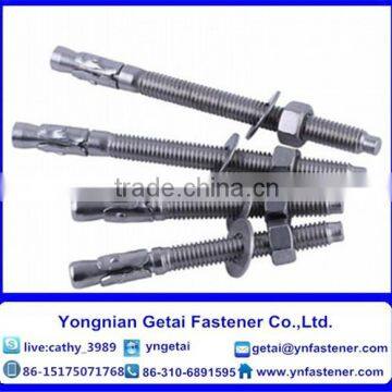 Grade 4.8 Electro Galvanized wedge Anchor wth good quality