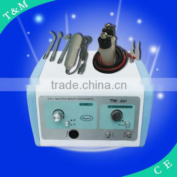 3in1 high frequency vacuum and spray facial cleaning machine