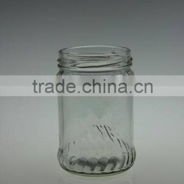 180ML 6OZ BOTTLE JARS GLASS MATERIAL ALUMINUM LID