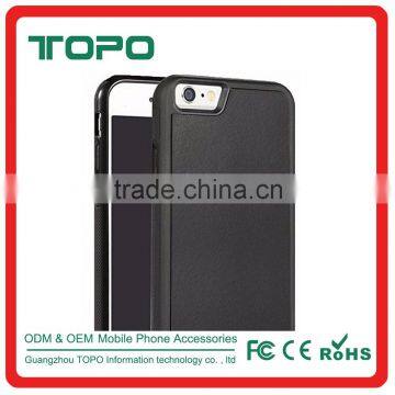 Hands free waterproof tpu pc for Sumsung S7 nano-suction technology anti gravity selfie cell phone case for iphone 6 6s plus