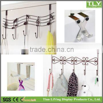 SSW-CM-214 New Design Over Door Iron Hook / Overdoor Iron Hanging Hook Shenzhen Manufacturer Direct Sales photo-3