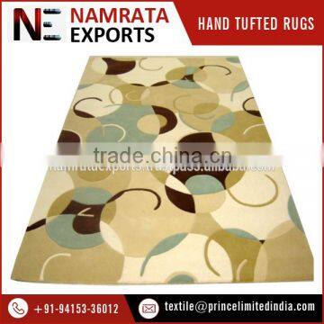 Beautiful Modern Design Hand Tufted Wool Carpet in Cut Pile Patterns