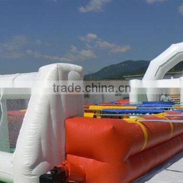 inflatable babyfoot football / inflatable foosball football field / inflatable human foosball HOT!!