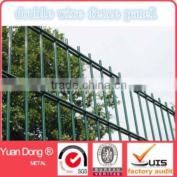 Double wire fence panels/PVC portable fence panels(made in china)