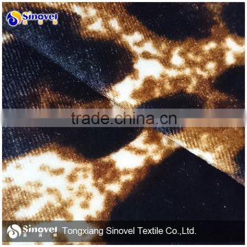 Printed Korea velvet/Spandex velvet/garment fabric