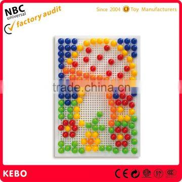 Plastic Mushroom Nails Intelligence Toys for Kids