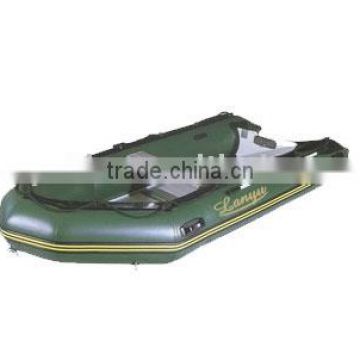 Aluminum floor boat