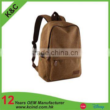 new design china suppliers canvas backpack