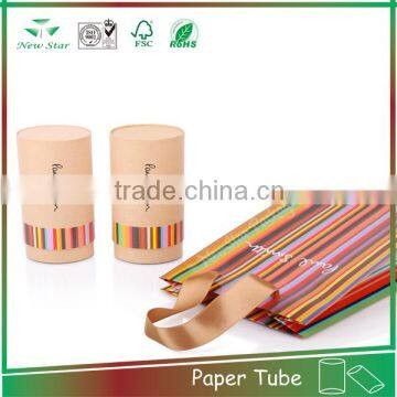 best sale new arrival customized printing round tube box for packaging