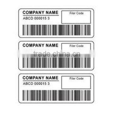 Self-adhesive Barcode Label/Sticker with thermal printed