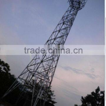 25m Four legged lattice angle steel communication tower