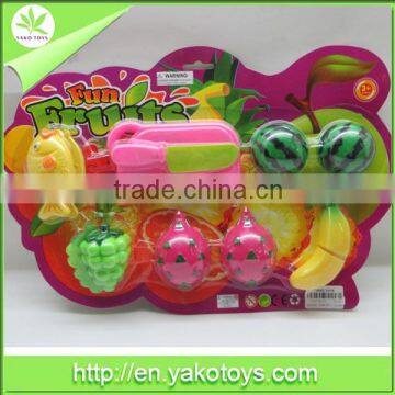 New Children toys fruit tableware set