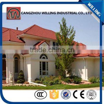 Light Weight Stone Coated Metal Roof Tile Made in China photo-5