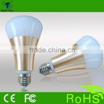 New ir remote high lumen 9w RGBW LED Bulbs with Color Changing Light