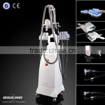 Multi-functional Beauty Machine Diode Laser(12paddles)+Cryo Lipo Fat Freeze+Vacuum RF roller+Cavitation+Sixtupolar RF