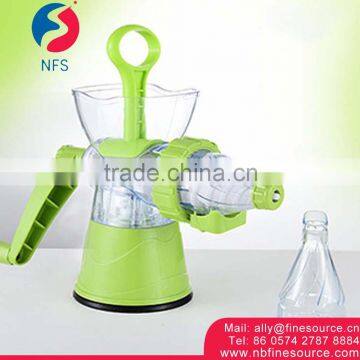 New Design Plastic Manual Citrus Slow Juicer Hand Blender Juice Manual Fruit Juicer